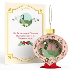 Lovepop Advent Calendars|Decor|12 Days of Christmas Merry Ornament Set