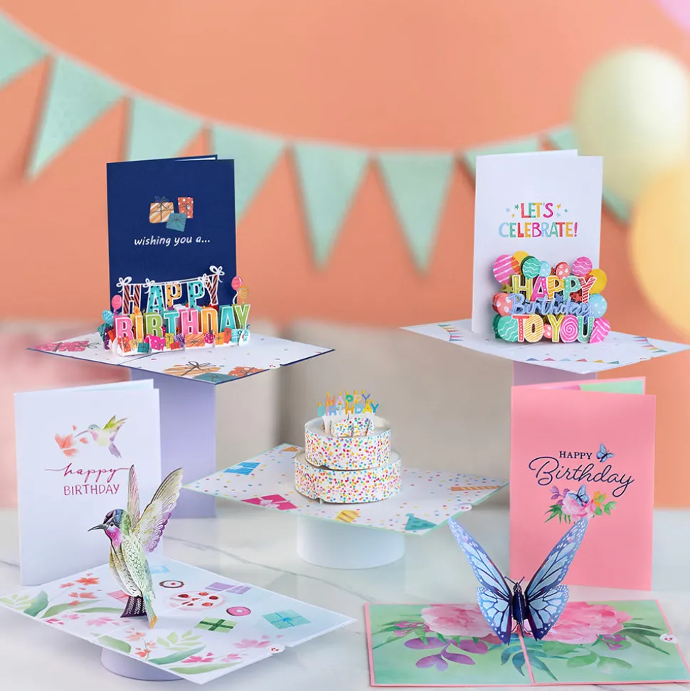 Lovepop Value Packs|Birthday|Beautiful Birthday 5- Pack