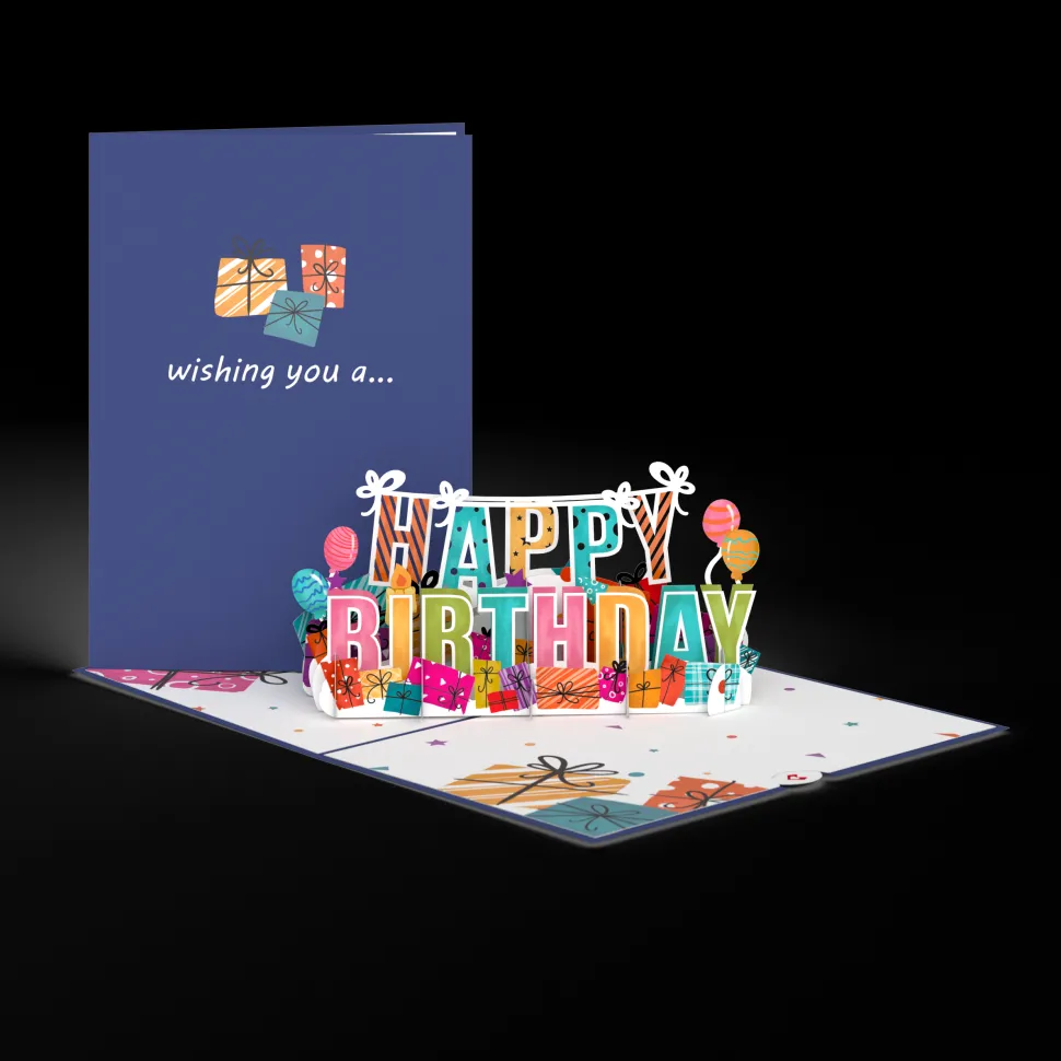 Lovepop Value Packs|Birthday|Beautiful Birthday 5- Pack