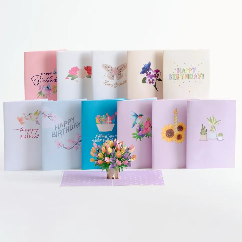 Lovepop Value Packs|Birthday|Beautiful Birthday and Everyday Garden 12-Pack