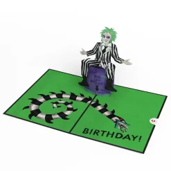 Lovepop Card & Gift Bundles|Decor|Beetlejuice Birthday Pop-Up Card & Bouquet Bundle