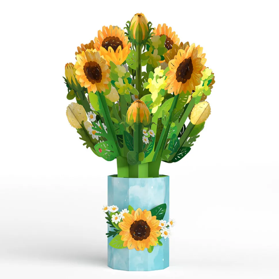Lovepop Pop-Up Bouquets|Card & Gift Bundles|Berry Sweet Birthday Suncatcher Card & Pop-Up Bouquet Bundle
