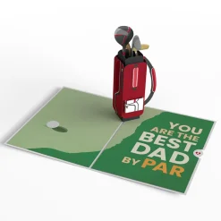 Lovepop Father'S Day 6/15|Dad|Best Dad By Par Pop-Up Card