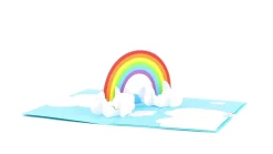 Lovepop Greeting Cards|Just Because|Better Days Ahead Rainbow Pop-Up Card