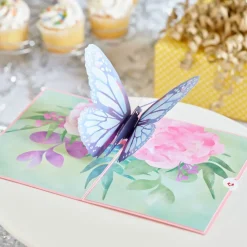 Lovepop Greeting Cards|Birthday|Birthday Blue Morpho Butterfly Pop-Up Card