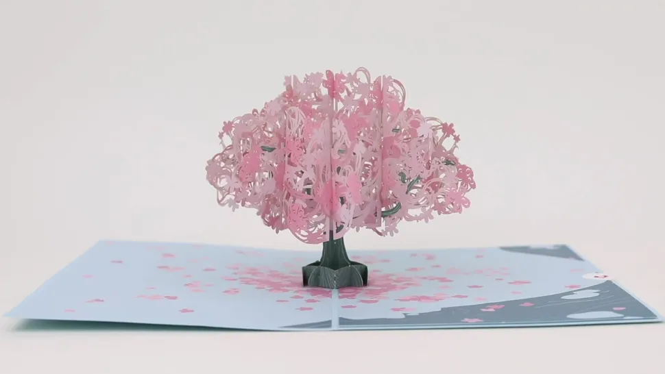 Lovepop Greeting Cards|Birthday|Birthday Cherry Blossom Pop-Up Card