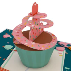 Lovepop Birthday|Birthday Cupcake Pop-Up Card