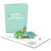 Kids Lovepop Greeting Cards|Birthday|Birthday Dinosaurs Pop-Up Card