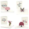 Lovepop Notecards|Birthday|Birthday Garden Notecards (Assorted 4-Pack)