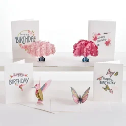 Lovepop Notecards|Birthday|Birthday Garden Notecards (Assorted 4-Pack)