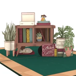 Lovepop Birthday|Birthday Houseplants Pop-Up Card and Sentiment Set