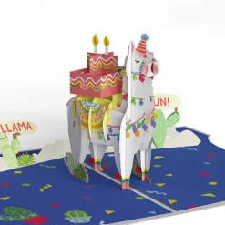 Lovepop Birthday|Birthday Party Animals 4-in-1 Nesting Card