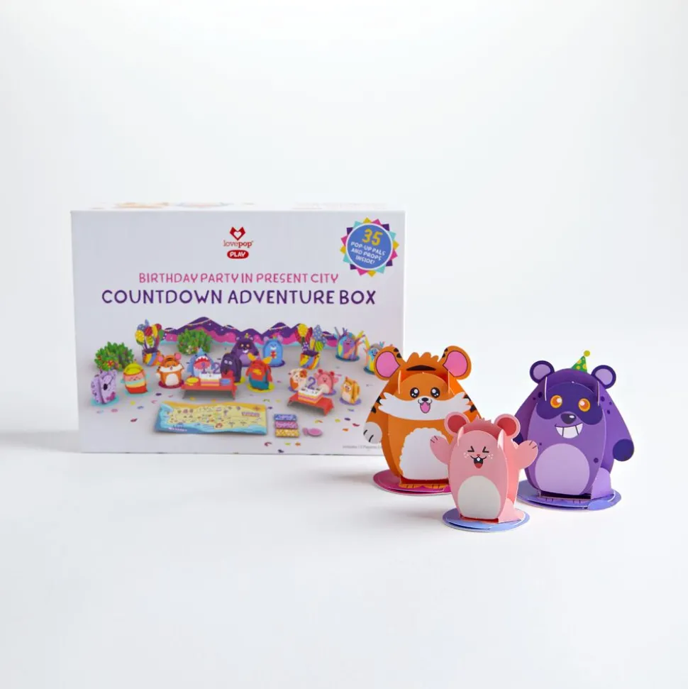 Kids Lovepop Advent Calendars|Birthday|Birthday Party in Present City Countdown Adventure Box