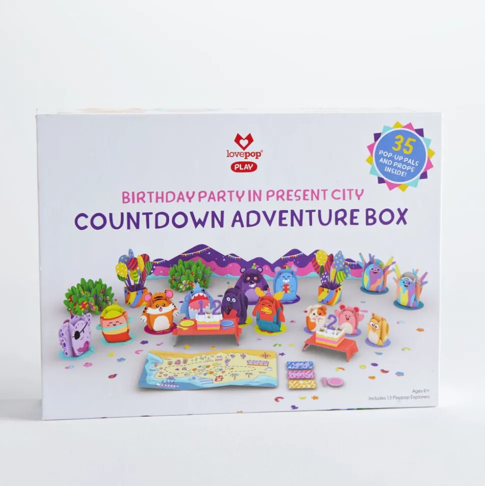 Kids Lovepop Advent Calendars|Birthday|Birthday Party in Present City Countdown Adventure Box