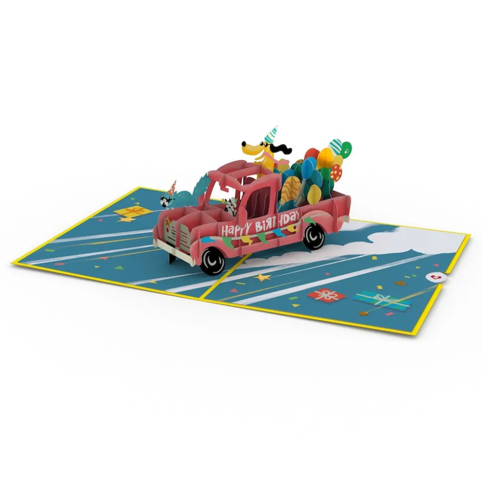 Kids Lovepop Greeting Cards|Birthday|Birthday Truck Pop-Up Card