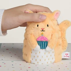 Kids Lovepop Plushpop|Birthday|Birthday Wishes' Cupcake Cat Plushpop Card