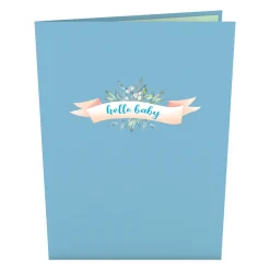 Kids Lovepop Baby|Kids|Blue Baby Carriage Pop-Up Card