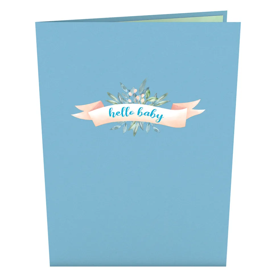 Kids Lovepop Baby|Kids|Blue Baby Carriage Pop-Up Card