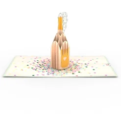 Lovepop Greeting Cards|Birthday|Champagne Pop Pop-Up Card