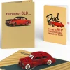 Lovepop Birthday|Dad|Classic Car Birthday Pop-Up Card and Sentiment Set for Dad