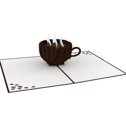 Lovepop Greeting Cards|Just Because|Coffee Cup Pop-Up Card
