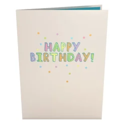 Kids Lovepop Birthday|Kids|Confetti Birthday Cake Slice Pop-Up Card