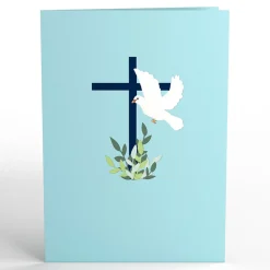 Kids Lovepop Greeting Cards|Religious|Confirmation Dove Pop-Up Card