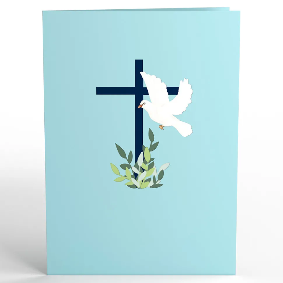 Kids Lovepop Greeting Cards|Religious|Confirmation Dove Pop-Up Card
