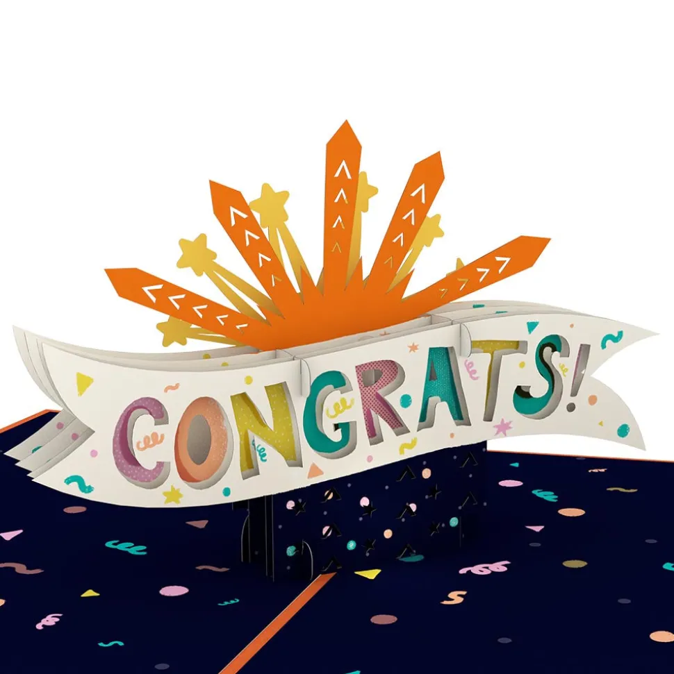 Lovepop Congratulations|Graduation|Congrats Explosion Pop-Up Card