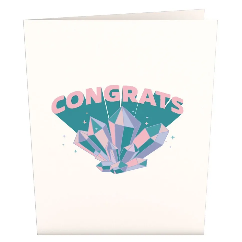 Lovepop Greeting Cards|Congratulations|Congrats You Rock: Paperpop Card®