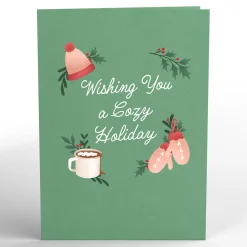 Lovepop Greeting Cards|Christmas 12/25|Cozy Holiday Pop-Up Card