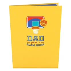 Lovepop Father'S Day 6/15|Dad|Dad's Slam Dunk Pop-Up Card