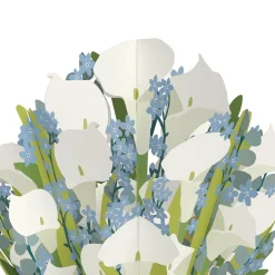 Lovepop Pop-Up Bouquets|Card & Gift Bundles|Deepest Sympathy Pop-Up Card & Bouquet Bundle
