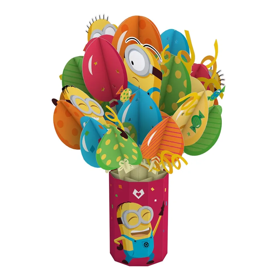 Lovepop Pop-Up Bouquets|Birthday|Despicable Me Minions Birthday Balloon Bouquet