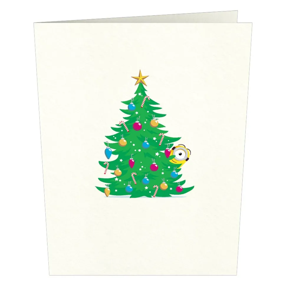 Lovepop Notecards|Christmas 12/25|Despicable Me Minions Holiday Notecards (4-Pack)