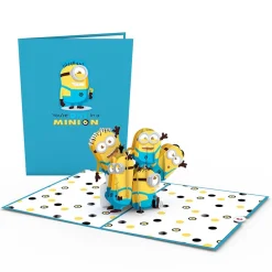 Kids Lovepop Anniversary|Just Because|Despicable Me You're One in a Minion Pop-Up Card