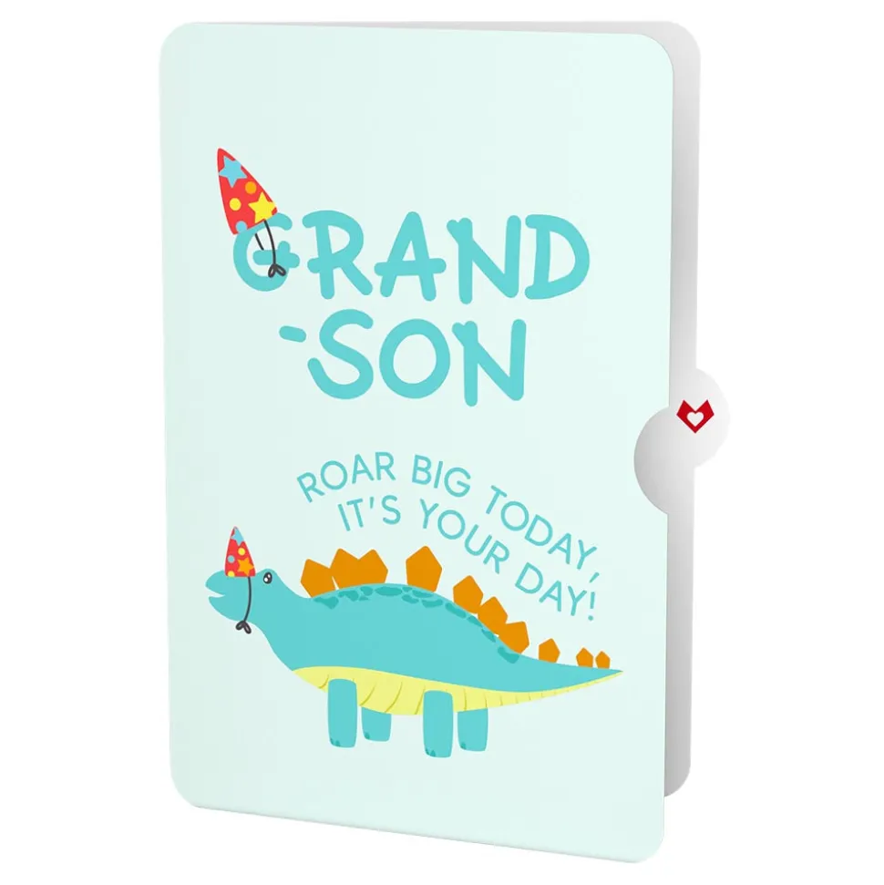Lovepop Birthday|Dinosaurs Birthday Pop-Up Card and Sentiment Set for Grandson