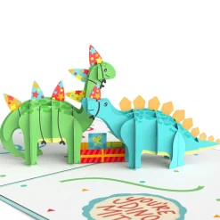 Lovepop Birthday|Dinosaurs Birthday Pop-Up Card and Sentiment Set for Granddaughter
