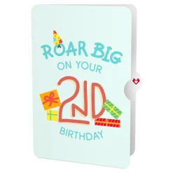 Lovepop Birthday|Dinosaurs 2nd Birthday Pop-Up Card and Sentiment Set