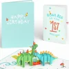 Lovepop Birthday|Dinosaurs 1st Birthday Pop-Up Card and Sentiment Set
