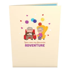 Lovepop Valentine'S Day 2/14|Disney|Disney and Pixar Up My Greatest Adventure Valentine Pop-Up Card
