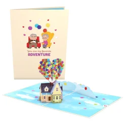 Lovepop Pop-Up Bouquets|Card & Gift Bundles|Disney and Pixar Up My Greatest Adventure Bundle