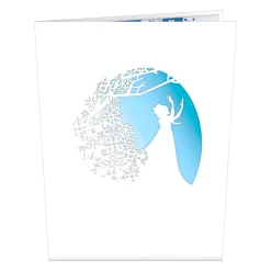 Women Lovepop Greeting Cards|Birthday|Disney Frozen Elsa Pop-Up Card