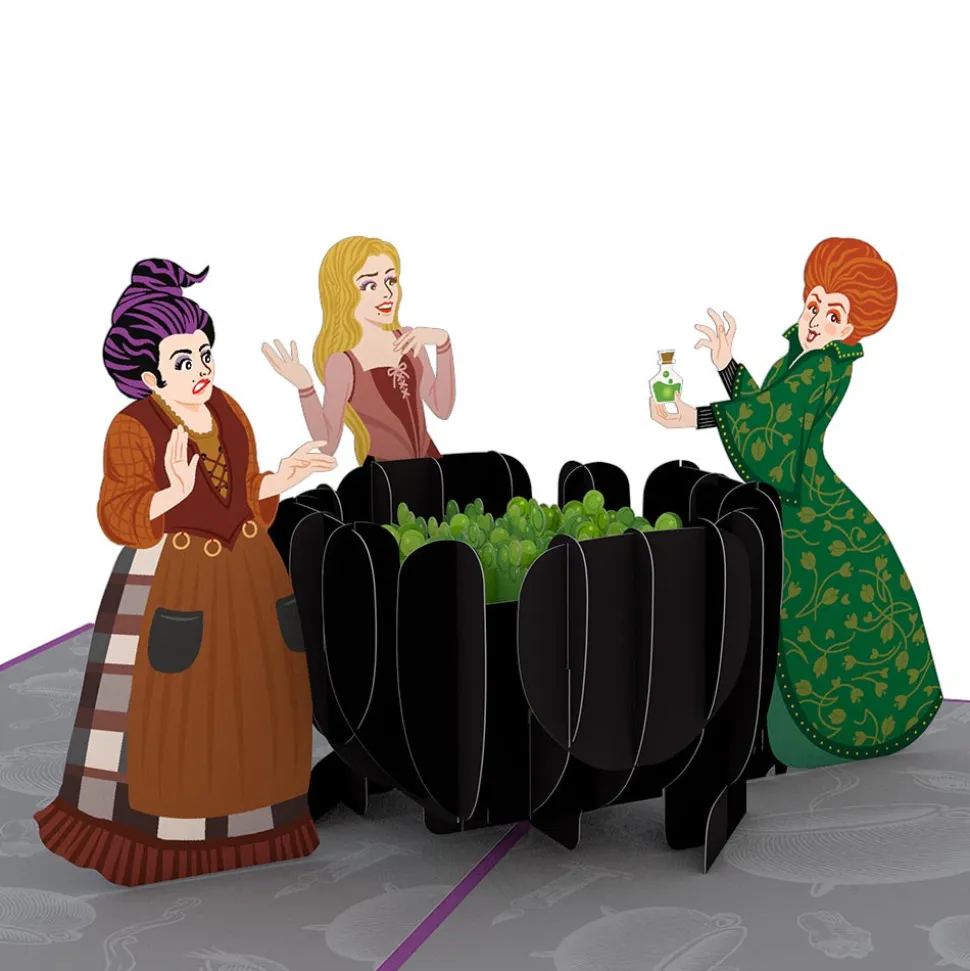 Kids Lovepop Halloween 10/31|Kids|Disney Hocus Pocus I Put a Spell on You Pop-Up Card
