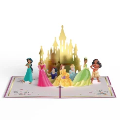 Lovepop Greeting Cards|Birthday|Disney Princess Birthday Dreams Come True Pop-Up Card
