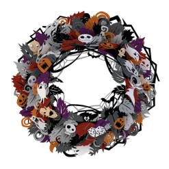 Lovepop Decor|Halloween 10/31|Disney Tim Burton's The Nightmare Before Christmas Halloween Wreath