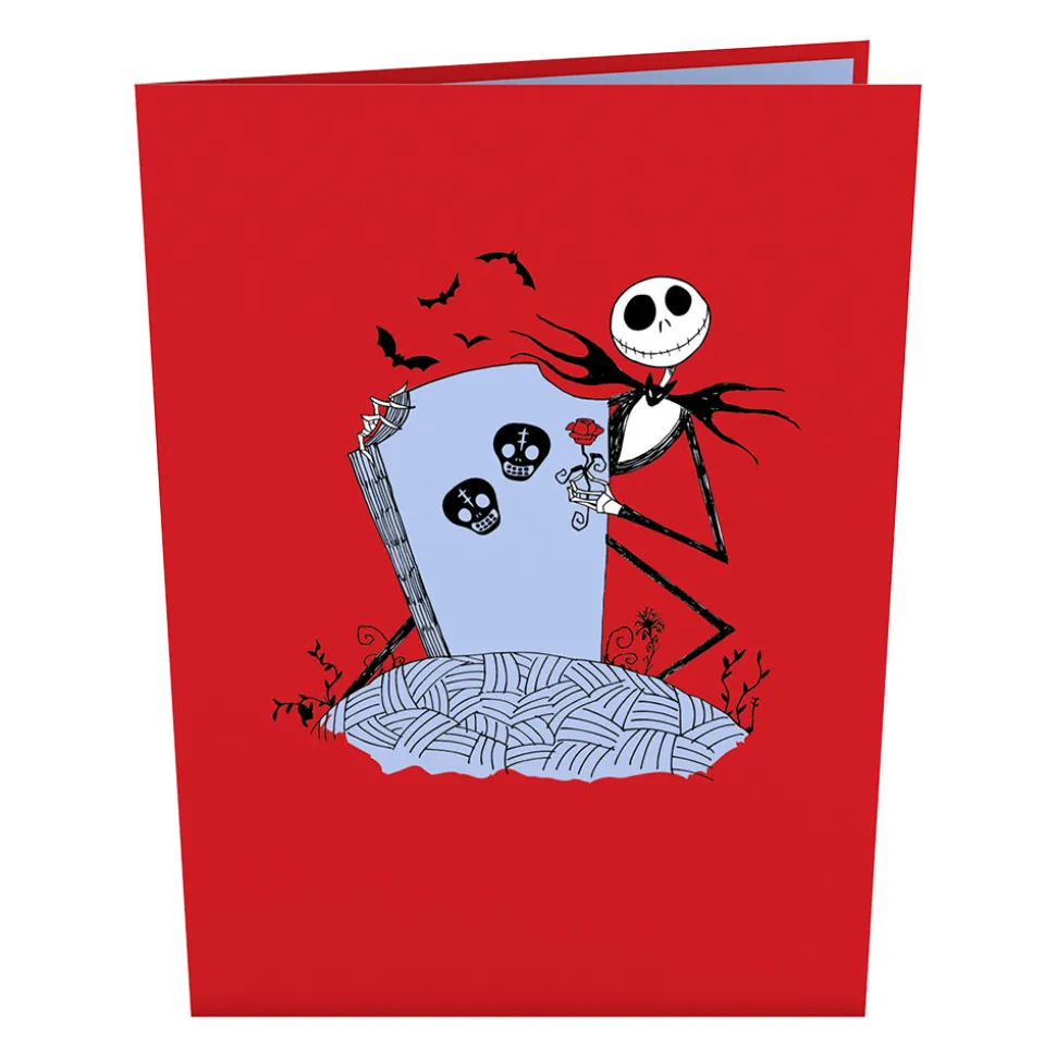 Lovepop Pop-Up Bouquets|Disney|Disney Tim Burton's The Nightmare Before Christmas Card with Mini Bouquet