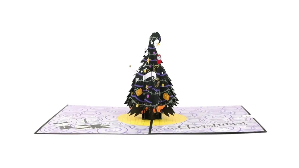 Lovepop Greeting Cards|Christmas 12/25|Disney Tim Burton's The Nightmare Before Christmas Frightful Christmas Pop-Up Card