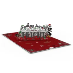 Kids Lovepop Greeting Cards|Christmas 12/25|Disney Tim Burton's The Nightmare Before Christmas Making Spirits Fright Pop-Up Card