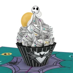 Kids Lovepop Birthday|Kids|Disney Tim Burton's The Nightmare Before Christmas Birthday Cupcake Pop-Up Card